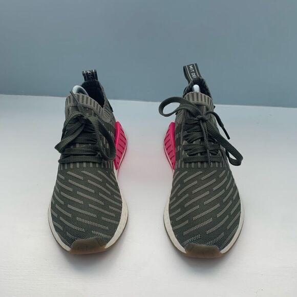 Adidas NMD Olive Green Sneakers - Picture 2 of 7